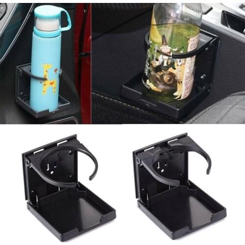 Universal Car Drinks Cup Holder Organizer Adjustable Folding Cup Drink Holder Mount Car Door BackSeat Cup Car Styling