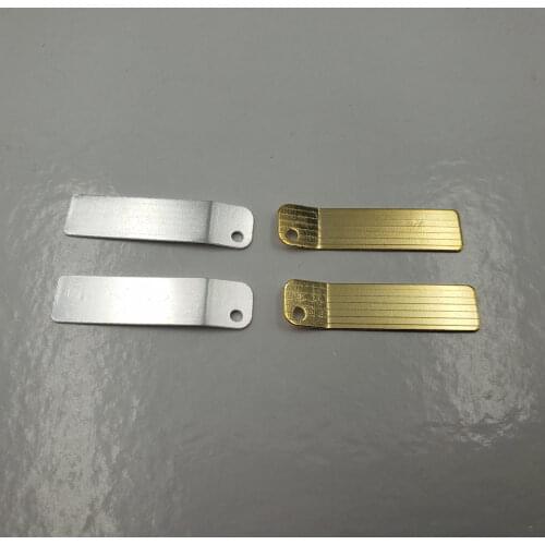 Upper Cover Clicker Screw Echo Plate & Screws Replacement For Dupont Ligne 2/Gatsby Butane Lighter Repair Service Inner Parts