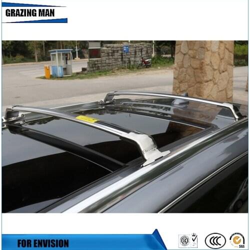 High quality aluminium alloy cross bar roof rack roof rails luggage carrier dedicated to ENVISION 2018 18