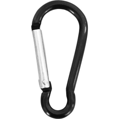 10Pcs Carabiner Travel Kit Alloy Aluminum Survival Gear Outdoor Camping Mountaineering Hooks Spring Clip Clasp Keyring Buckle