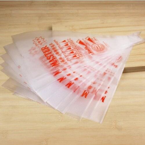 10PCS/Lot Large Size Disposable Icing Piping Cream Pastry Bag Fondant Cream Cake Decorating Bag Dessert Decorators Cake Tool