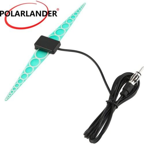 Auto Car Antenna Hidden Antenna AM FM Radio Aerials Amplifier 12V Car TV Digital Amplification Antenna 48-860 MHZ For U/niversal