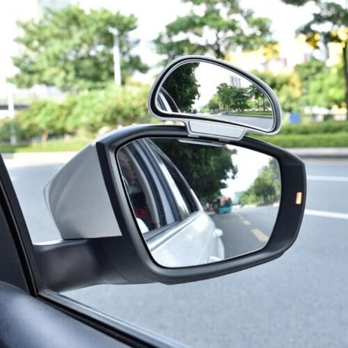 Car Vehicle Universal Side Blind Spot Mirror Wide Angle View Safety Rear Mirrors