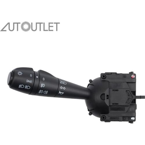 AUTOUTLET Steering Column Indicator Stalk Switch Signal Front Rear Fog Lights Switch For Renault Sandero/Stepway Mk2 2013-2017