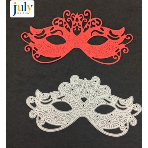 Julyarts Halloween Mask Metal Cutting Dies Craft Die for Scrapbooking Dies Cut Stamps Decor Embossing Stencils Cards Making