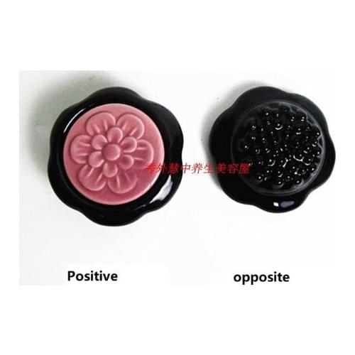 Lotus magnetite Body meridian Scraping apparatus Scraping plate Scraping tool Detoxification and collaterals brush massage stone