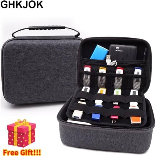 3.5 Inch Multi-Functional Digital Accessories Storage case bag External VR Case Bag For Power Bank WD External Hard Drive Case