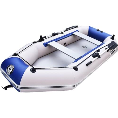 Inflatable boat thickened kayak inflatable boat assault boat fishing boat fishing boat clip net hovercraft