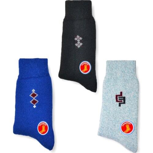 Iconsocks Unisex 3 PCs Ultra Thick Effective Thermal Winter Socks Saks Kombin