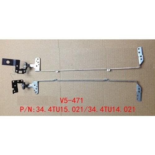 SSEA Wholesale Original new LCD Hinge L+R Set for Acer Aspire V5-471 V5-471G MS2360 Free Shipping