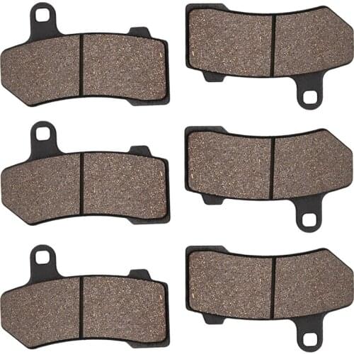 Motorcycle Front and Rear Brake Pads For Harley Davidson FLHR Road King 2008-2016 FLHRC Classic 2008-2018 FLTR Glide 2008-2009