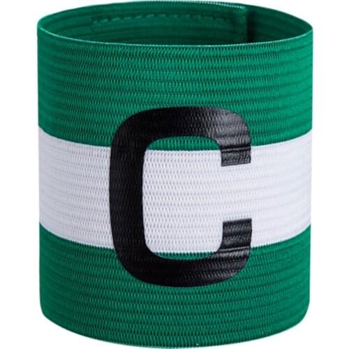 JA151 Elastic Professional Football Match Captains Armband C LOGO Arm Band Widen Thickening Cuff Soccer Sports Armband