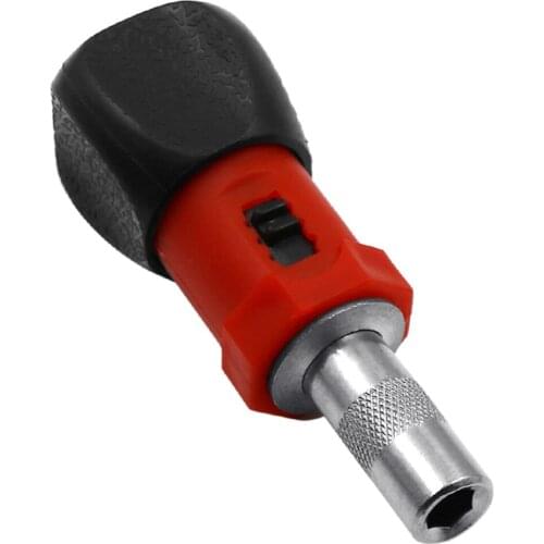 Adjustable Ratchet Small Stubby Magnetic Screwdriver Home Work Woodworking Hand Tool