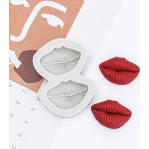 Sexy Lips Silicone Mold Fondant Cakes Decorating Tools Silicone Moulds Sugarcraft Chocolate Baking Tool For Cakes Gumpaste Form
