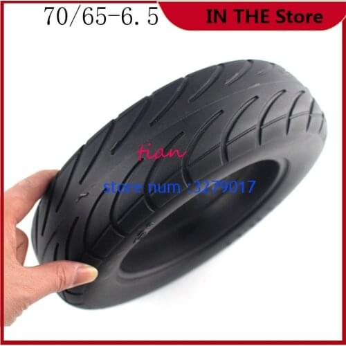 High Quality 10inch 10x3.00-6.5 size 70/65-6.5 solid tyres for Xiaomi mini pro balance scooter tire accesorios para motocross