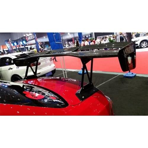 CF Evolution X Evo 10 VOLTEX REAR SPOILER GT WING 1600mm CARBON FIBER WITH ALUMINUM STANDS (29cm or 39cm) CF