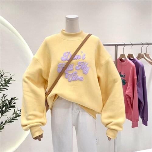Oversized Harajuku Womens Hoodies Aesthetic Thicken Korean Long Sleeve Hoodies Sweatshirt Female Pullovers Hooded Sportswear
