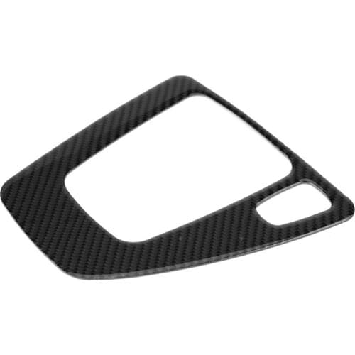 1pcs Light & Super Strong Carbon Fiber Center Console Gear Shift Panel Trim Decorative fit for BMW E90 E92 E93 2005-2012