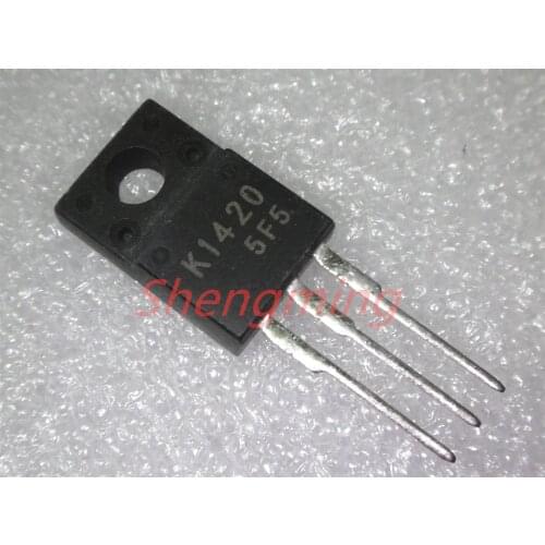 10PCS 2SK1420 K1420 TO-220F