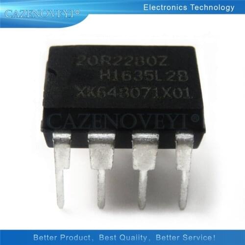 10pcs/lot ICE2QR2280Z DIP7 ICE2QR2280 DIP 2QR2280Z DIP-7 In Stock