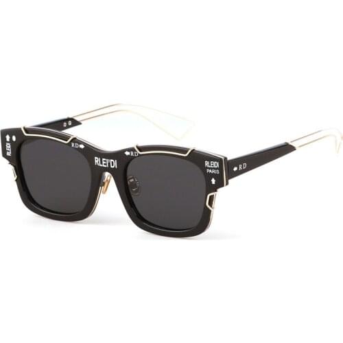 2021 New Vintage Square Sunglasses Women Men Brand Designer Fashion Colorful Letter Sun Glasses Female Eyewear Oculos De Sol