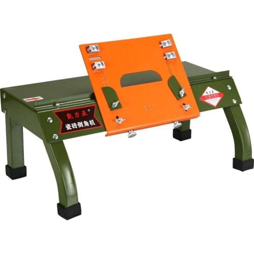 220V Ceramic Tile Chamfering Machine Small 45 High Precision Desktop Multifunctional Beveling Stainless Steel Cutting Apparatus