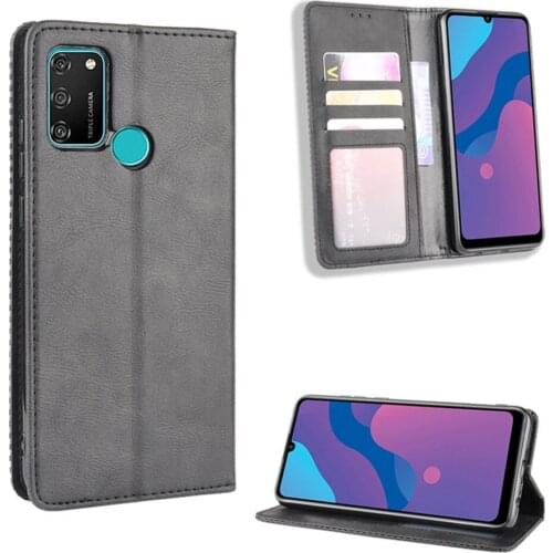 For Huawei Honor 9A Case Luxury Flip PU Leather Wallet Magnetic Adsorption Case For Huawei Honor Play 9A Honor9A Phone Bags