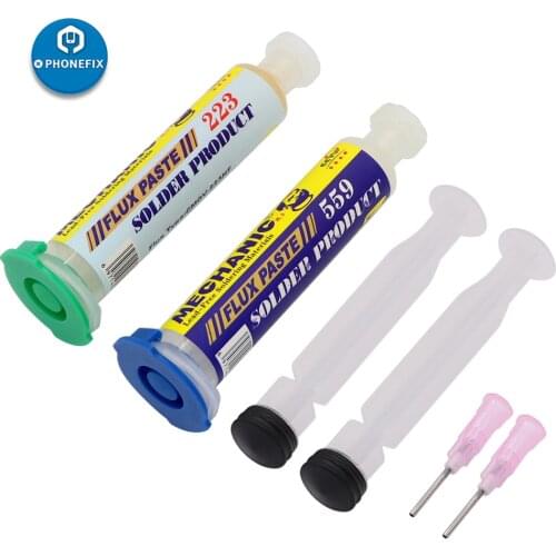 Mechanic Solder Paste CMOV-223/559 BGA Solder Paste Flux 10CC Lead-Free Welding Fluxes for PCB SMD Soldering Reballing Repair