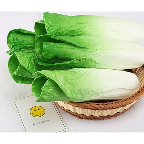 Simulation Artificial Vegetable Chinese Cabbage for Restaurant Hotel Home Garden Wedding Kitchen Decoration Lifelike Props