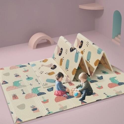 Carpet for Children Foldable Baby Play Mat Infant Soft Climbing Pad Xpe Foam Kids Rug Toddlers Educational Toys With Bag