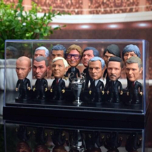 High Meticulous 6.5cm Simeone Guardiola Klopp Mourinho Ferguson Wenger Ancelotti 2.5in Height Manager Activity Doll Figure Toy