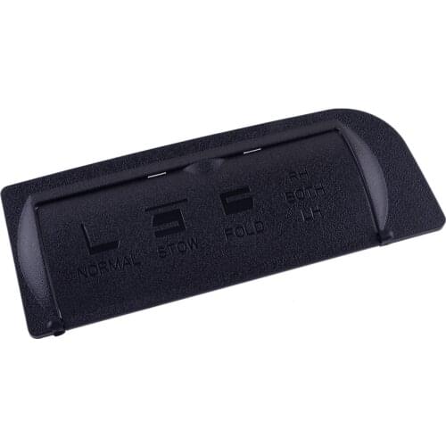 Car Black Seat Button Cover Rear Trunk Switch Shell Cap Trim Fit for Ford Explorer 2011 2012 2013 2014 2015 2016 2017 2018