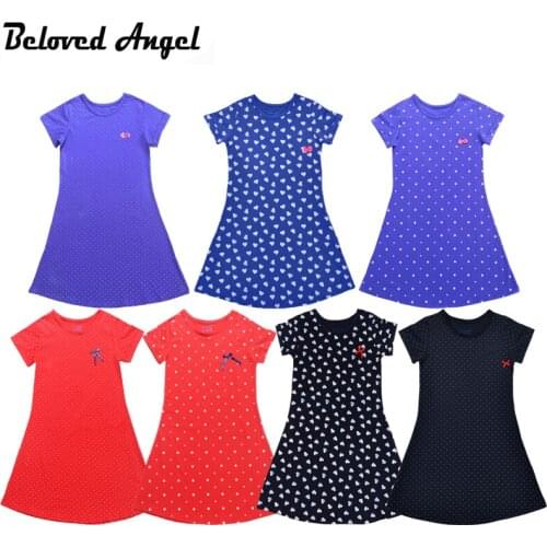 Brand New Baby Girls Dress Summer Print Teenagers Bowknot Dresses For Girls Ceremony Party Dress Kids Meninas Vestidos 1-13Year