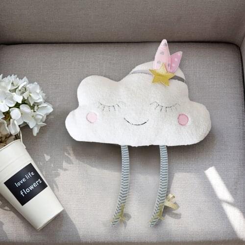 Adorable Cloud Pillow Cushions Pillow Children Plush Decorative Throw Pillow cartoon Animal Stuffed Plush Toys For Child