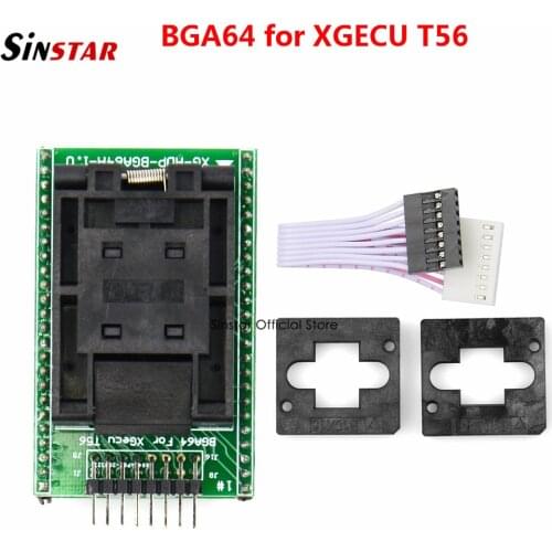 BGA64-DIP48 adapter IC socket (XG-ADP-BGA64A-1.0) only for XGecu T56 programmer