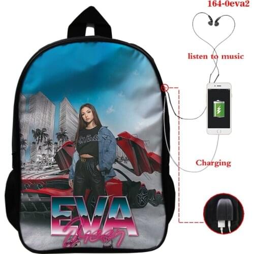 Sac A Dos Eva Queen 3d Print Bag Men 16inch Hot Sale Bookbag Backbags Eva Queen Backpacks for School Teenagers Girls Rucksack