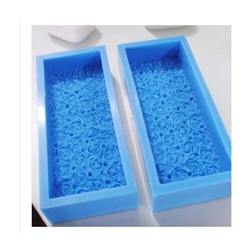 Beautiful rose flowers design silicone toast soap mold molds fondant cake direction silica gel soap molds handmade soap mold