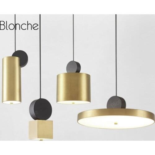 Modern Pendant Lights Led Hanging Lamp Home Bedroom Kitchen Dining Room Gold Nordic Lamp Bar Cafe Loft Decor Lighting Fixtures