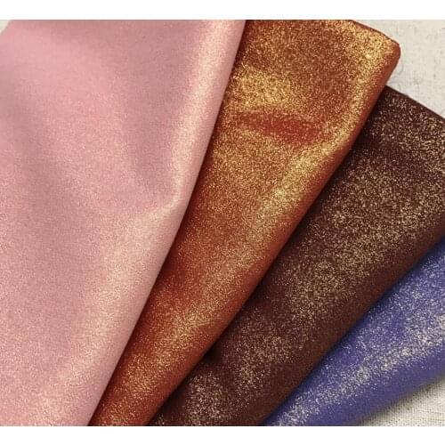 Dancing Dress Shiny Chiffon Fabric Bronzed Cosplay Decoration fabric bronzing costume fabric DIY stage Dress