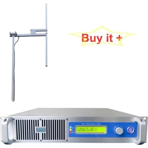 650W FM Broadcast Transmitter+1-Bay Antenna