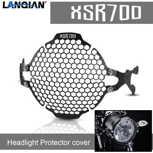 For Yamaha XSR700 XSR 700 2016-2021 XSR700 XTribute 2018 2019 2020 2021 Motorcycle Headlight Protector Cover Grill Accessories