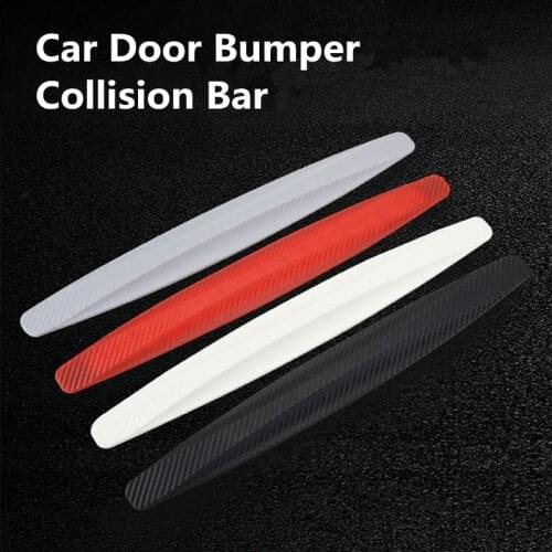 1 Pair Car Bumper Protector Corner Guard Anti-Scratch Strips Sticker Protection Body Protector Moldings Valance Chin Car Styling