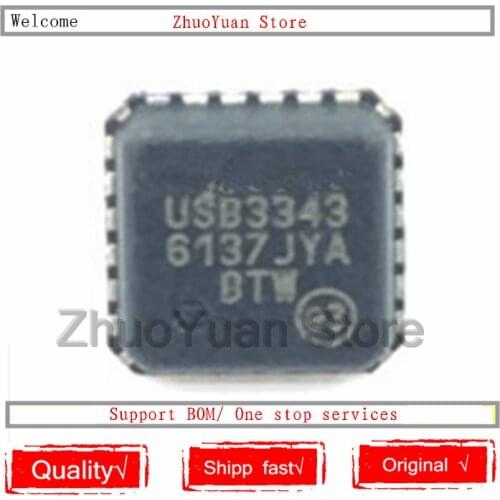 1PCS/lot USB3343-CP-TR USB3343 QFN24 New Original IC Chip