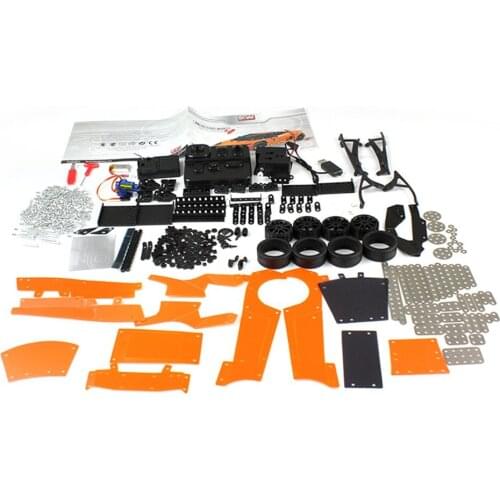 SW(RC)-001 571pcs 518pcs 560pcs 1/16 Stainless Steel Remote Control DIY Assembly RC Car Truc Building Blocks Model for Children