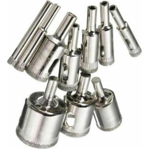 6/8/10/12/14/16/18/20/22/32mm marble glass diamond core drill bit ceramic tile Bead knife glass dilator Glass drill bit