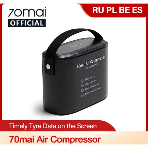 Original 70mai Car Air Compressor 12V Electric 70mai Car Air Pump 70mai Car Tire Inflator Auto Bike Tyre Pumb Motorcycle