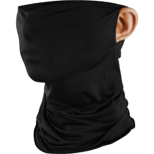Cycling Face Bandana Outdoor Sports Women Men Headband Faceshield Mask Neck Warmer Triangle Ice Silk Cool Scarf Dustproof