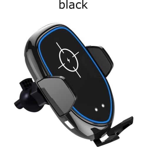 Wireless Car Charger Mount- Fast Wireless Charging with Automatic Sensing Clamping Car Phone Holder Compatible with iPhone