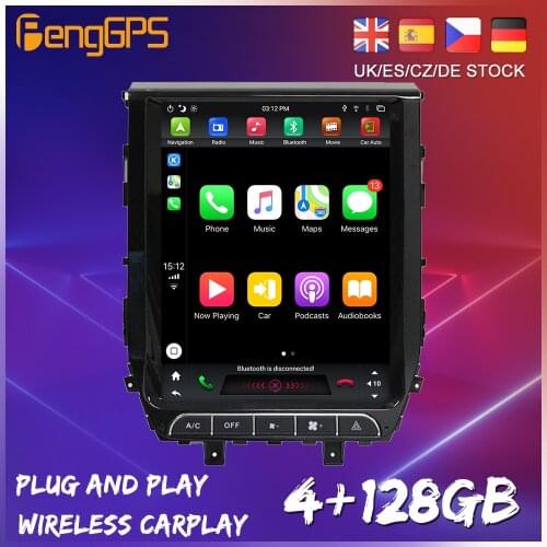 128G Tesla Style Big Screen For Toyota Land Cruiser lc200 Car Multimedia Function Player GPS Radio Auto Stereo Head Unit