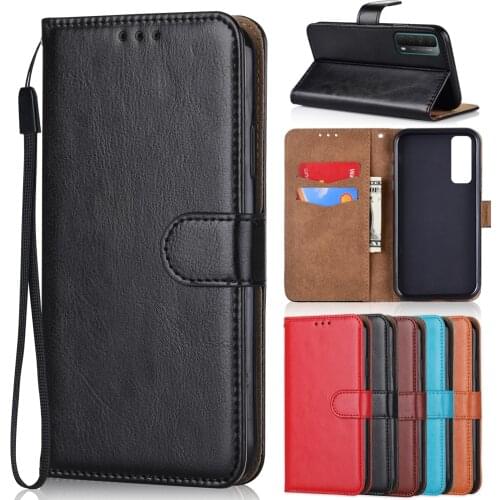 Luxury Wallet Leather Case For Huawei P Smart 2021 P30 P40 Pro Plus Z S Phone Case for On Honor 9 10 20 30 10X 9X Lite E Cover